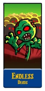 Stick War Legacy Mod APK Endless Dead mode showing zombie enemies in attacking position