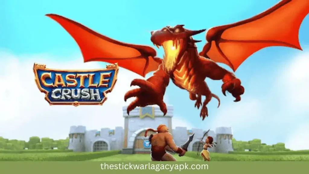 10 War Strategy Games Like Stick War Legacy to Play on Android 5 Castle Crush start screen – best Android war strategy game similar to Stick War Legacy