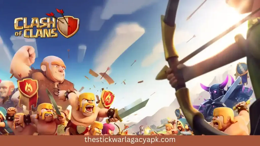 10 War Strategy Games Like Stick War Legacy to Play on Android 4 Clash of Clans start screen – Best war strategy games like Stick War Legacy