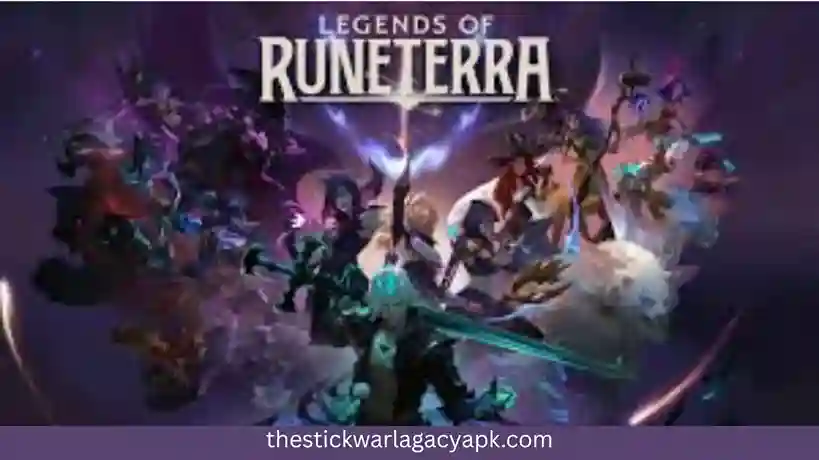 10 War Strategy Games Like Stick War Legacy to Play on Android 9 Legends of Runeterra start screen – best war strategy games like Stick War Legacy for Android
