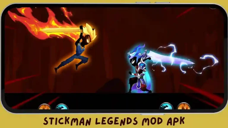 Stickman Legends Mod APK - Mega Menu 17 Animated battle between stickman characters from stickman Legends