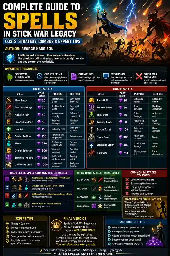 Spells in Stick War Legacy 2 stick war legacy spell breakdown